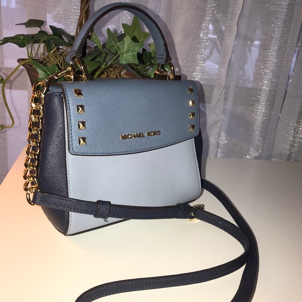 Mini authentic MK blue bag